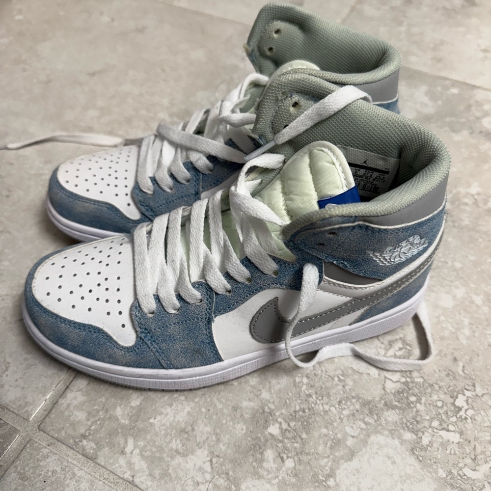 Nike- Blue and White